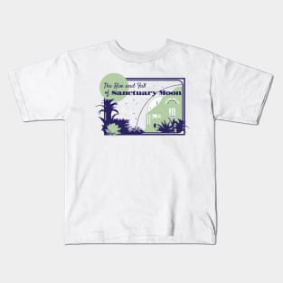 Sanctuary Moon in Blues Kids T-Shirt